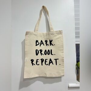 New Custom Big Dog Bark Drool Giant Breed Tote Bag